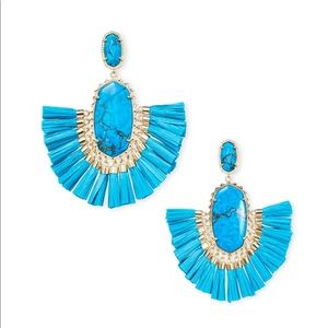 Kendra Scott Cristina Gold Statement Earrings